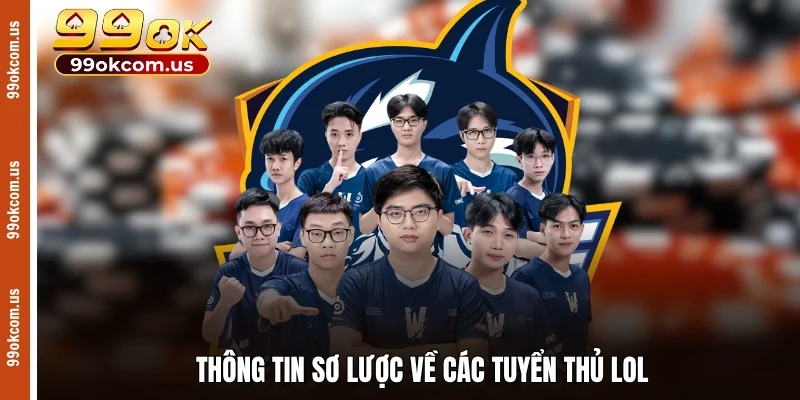Thông tin sơ lược về các tuyển thủ LOL