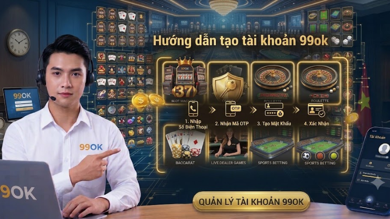 Hướng dẫn đăng ký và giao dịch tại 99ok