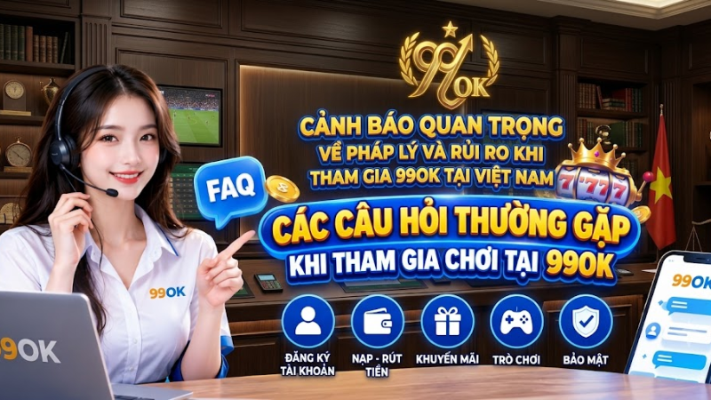 Tham gia cá cược tại 99ok ở Việt Nam chưa được cấp phép.
